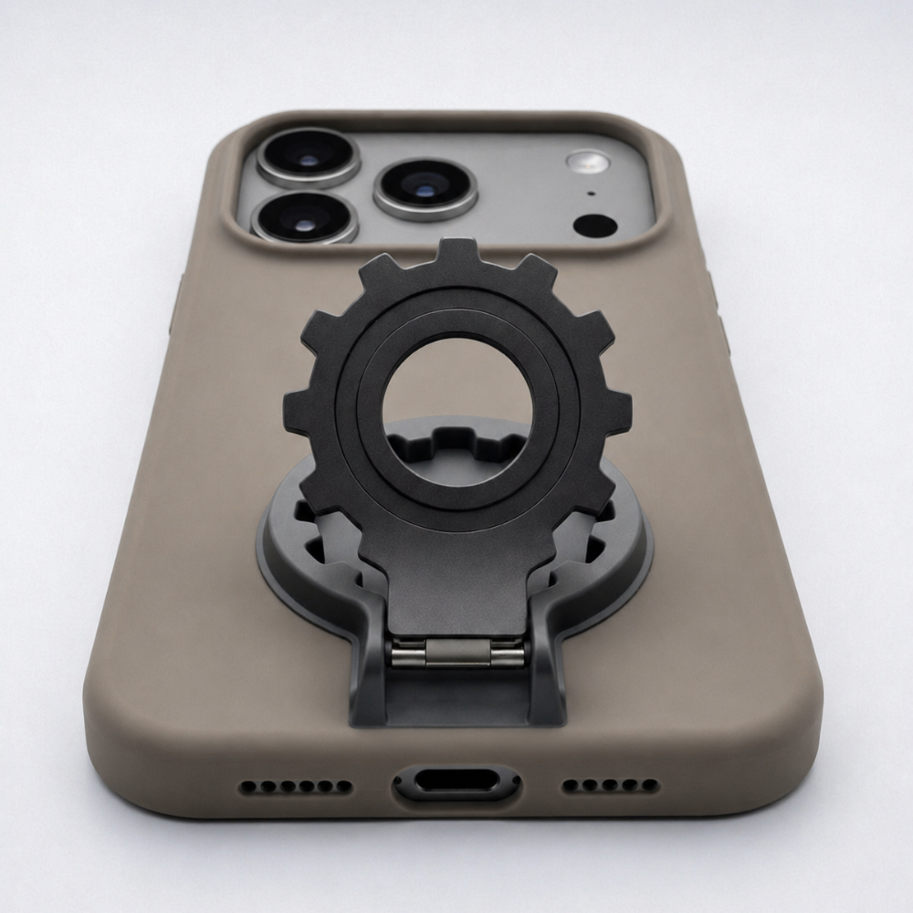 PCF – Retractable Finger Loop & Kickstand Case for iPhones