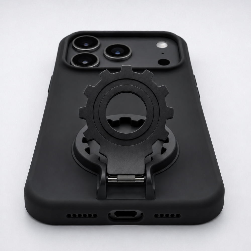 PCF – Retractable Finger Loop & Kickstand Case for iPhones