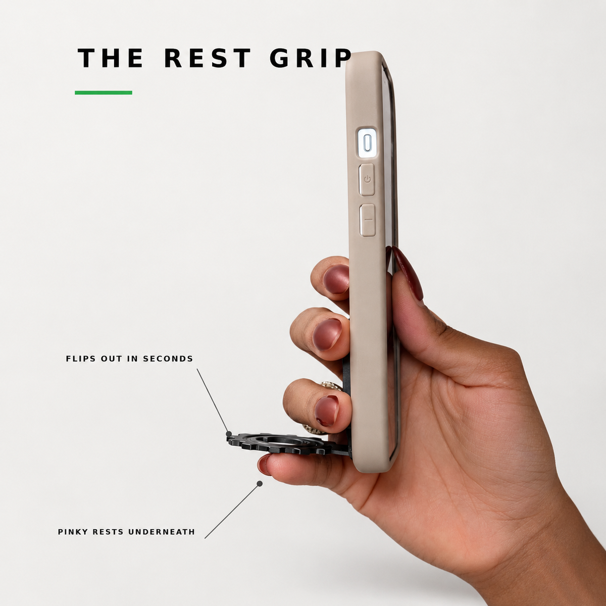PCF Plus – Pinky Rest Grip & Stand