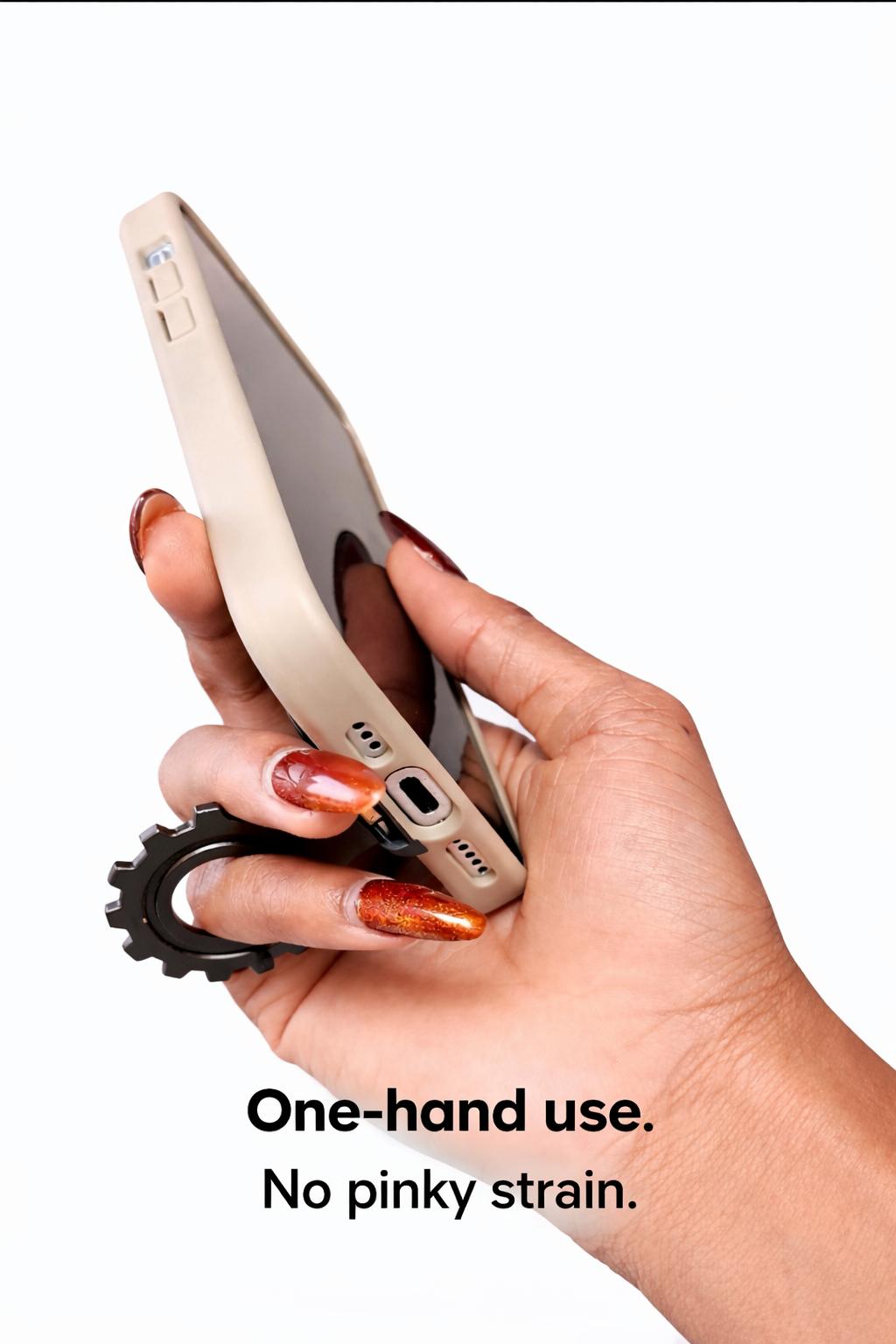 PCF – Retractable Finger Loop & Kickstand Case for iPhones