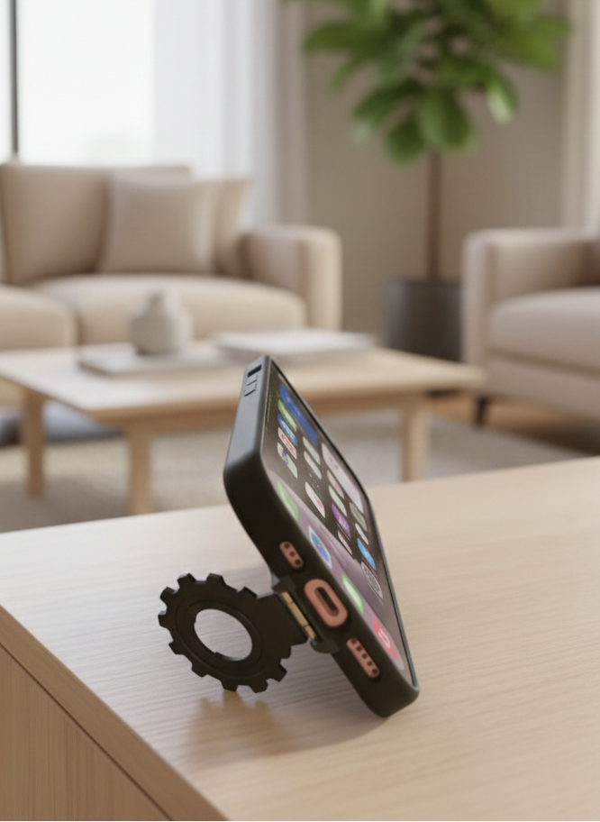 PCF – Retractable Finger Loop & Kickstand Case for iPhones