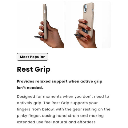 PCF – Retractable Finger Loop & Kickstand Case for iPhones