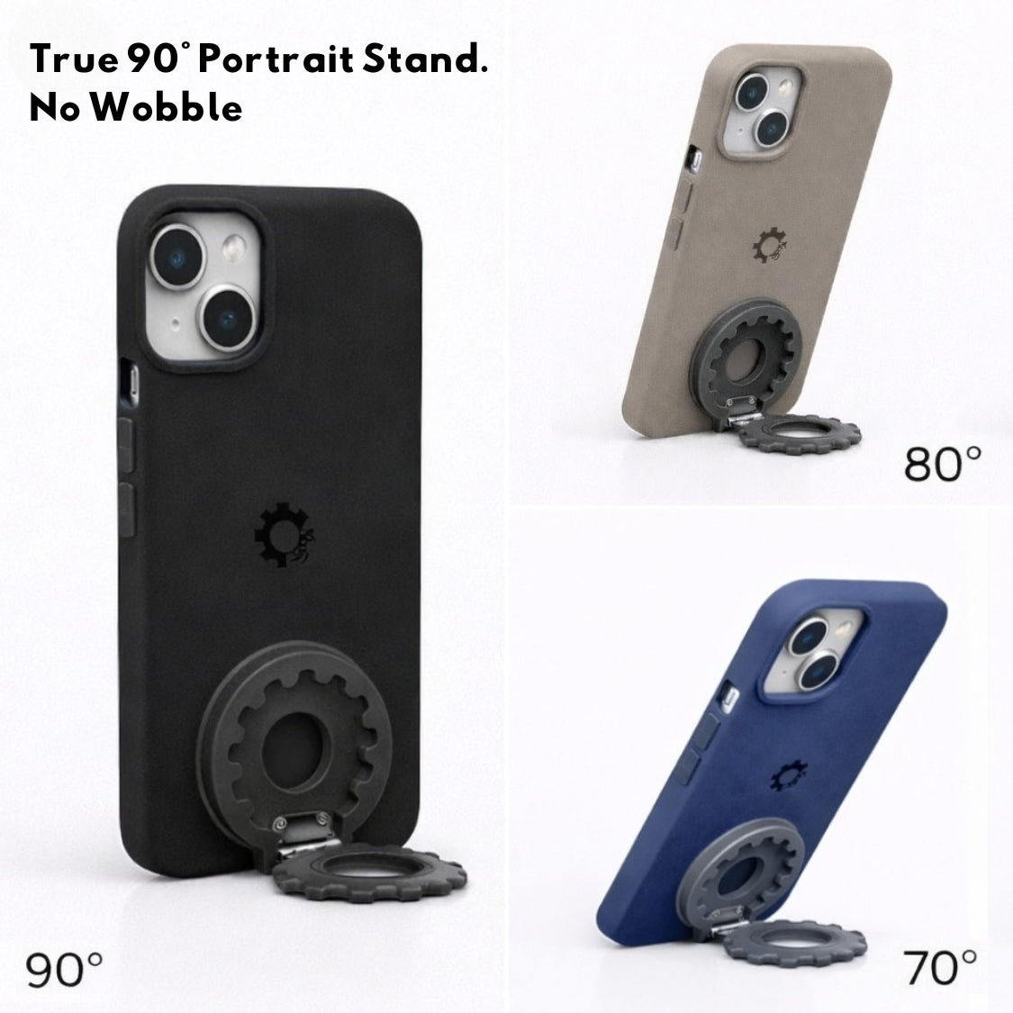 PCF – Retractable Finger Loop & Kickstand Case for iPhones