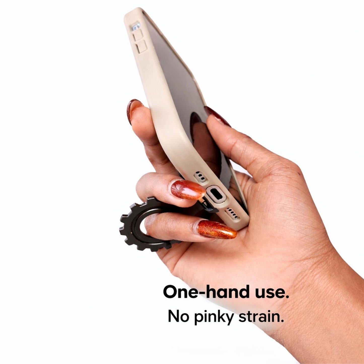 PCF – Retractable Finger Loop & Kickstand Case for iPhones